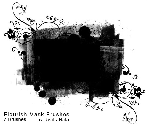 Flourish Photoshop Brush